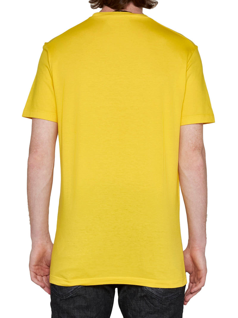 Dsquared2 Cotton Crew-neck T-shirt - Men - Piano Luigi