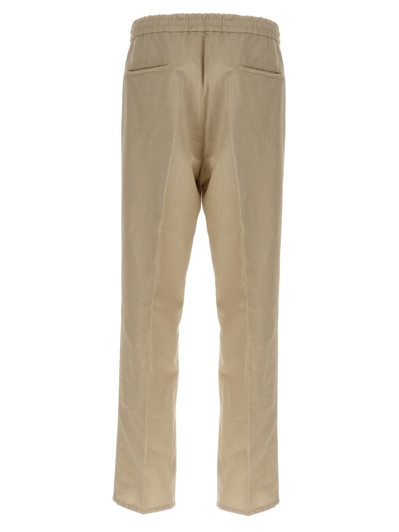 Brunello Cucinelli Linen Blend Trousers - Men - Piano Luigi