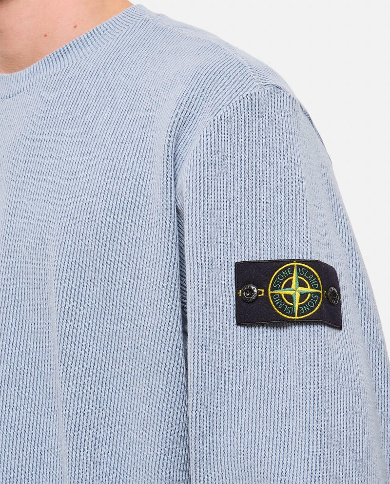 Stone Island Crewneck Sweater - Men - Piano Luigi