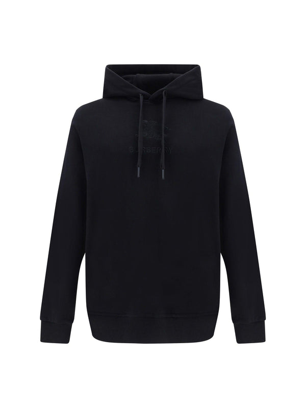 Burberry Black Cotton Sweatshirt - Men - Piano Luigi