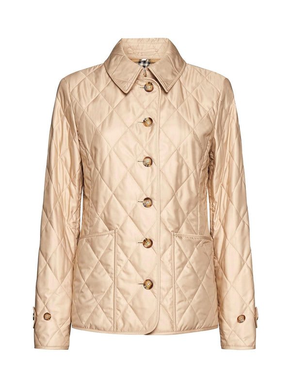 Burberry Diamond Quilted Jacket - Women - Piano Luigi