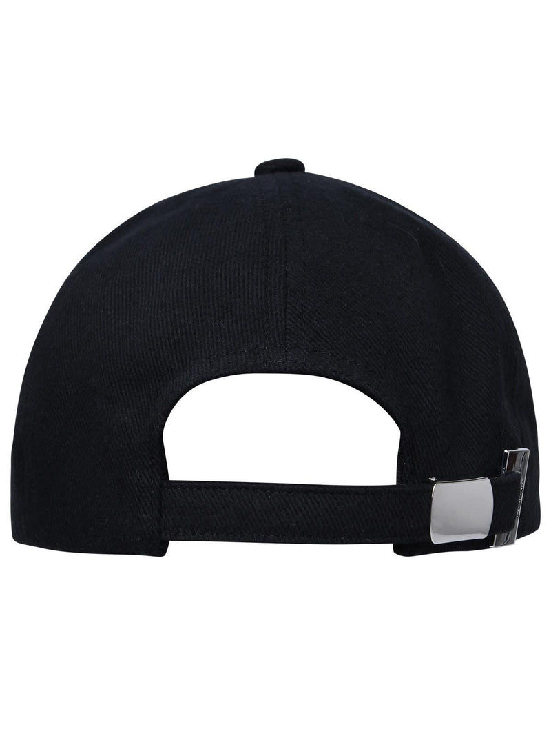 Balmain Black Cotton Hat - Men - Piano Luigi