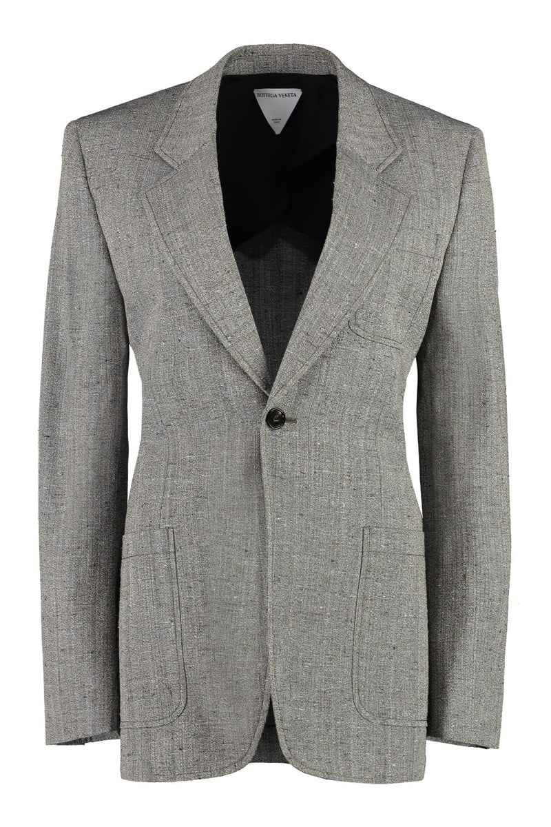 Bottega Veneta Viscose And Silk Blend Blazer - Women - Piano Luigi