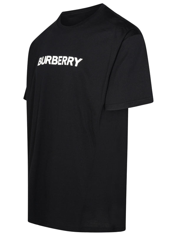 Burberry Black Cotton T-shirt - Men - Piano Luigi