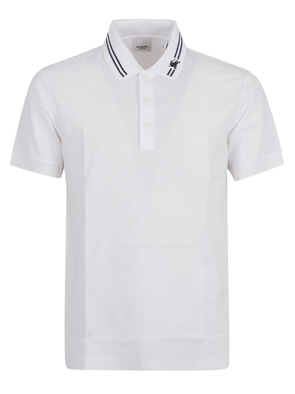 Burberry Stripe Detail Regular Fit Polo Shirt - Men - Piano Luigi