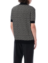 Balmain Polo Monogram Knit - Men - Piano Luigi