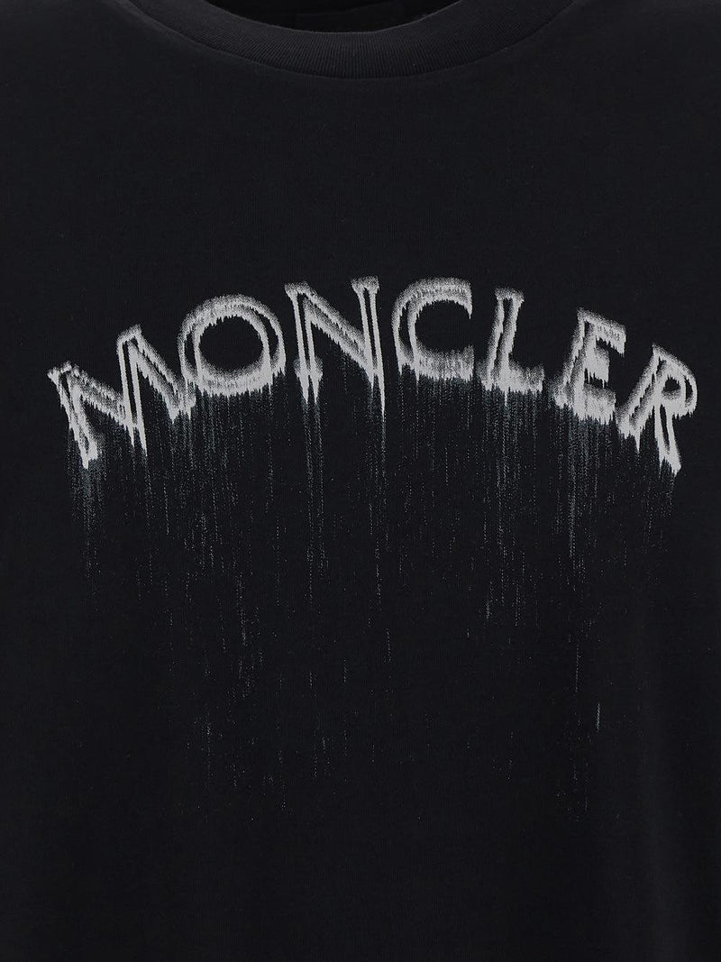 Moncler Logo Printed Crewneck T-shirt - Men - Piano Luigi