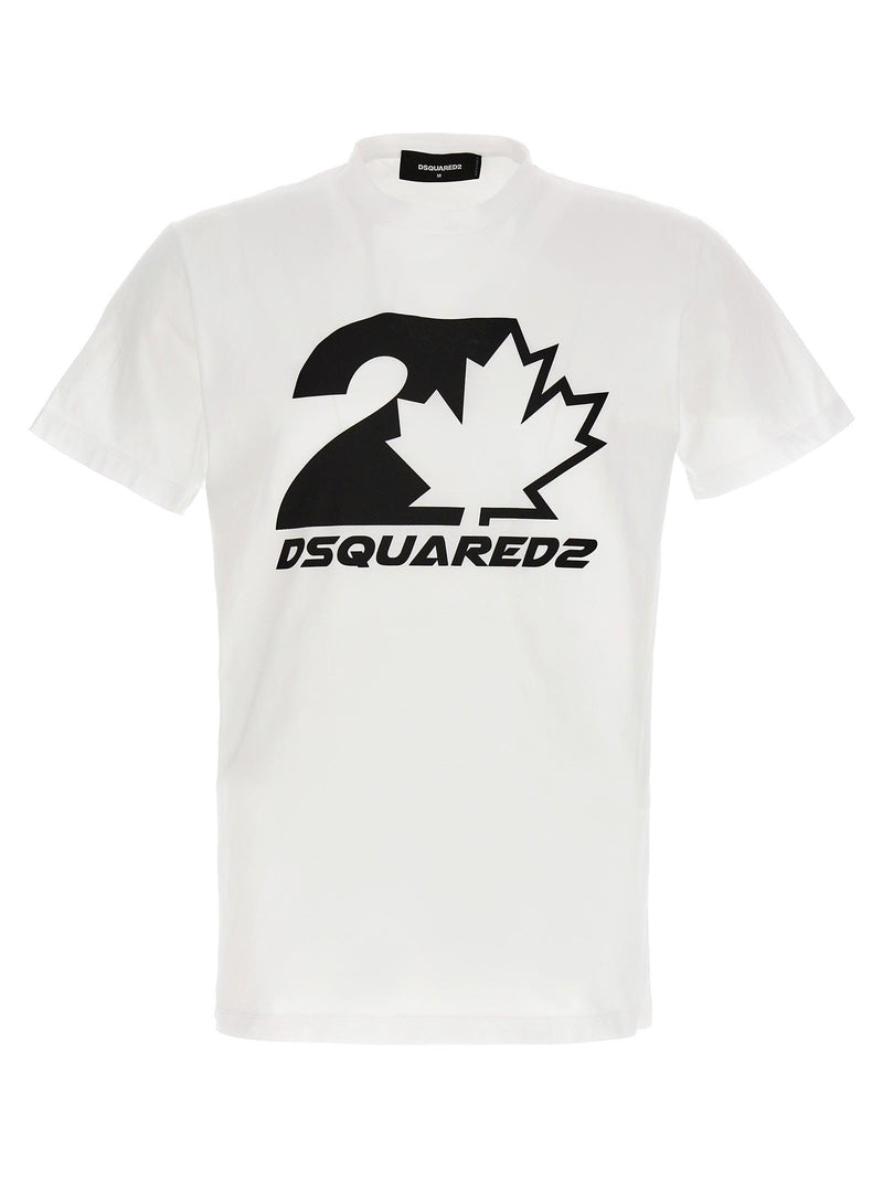 Dsquared2 Logo Print T-shirt - Men - Piano Luigi