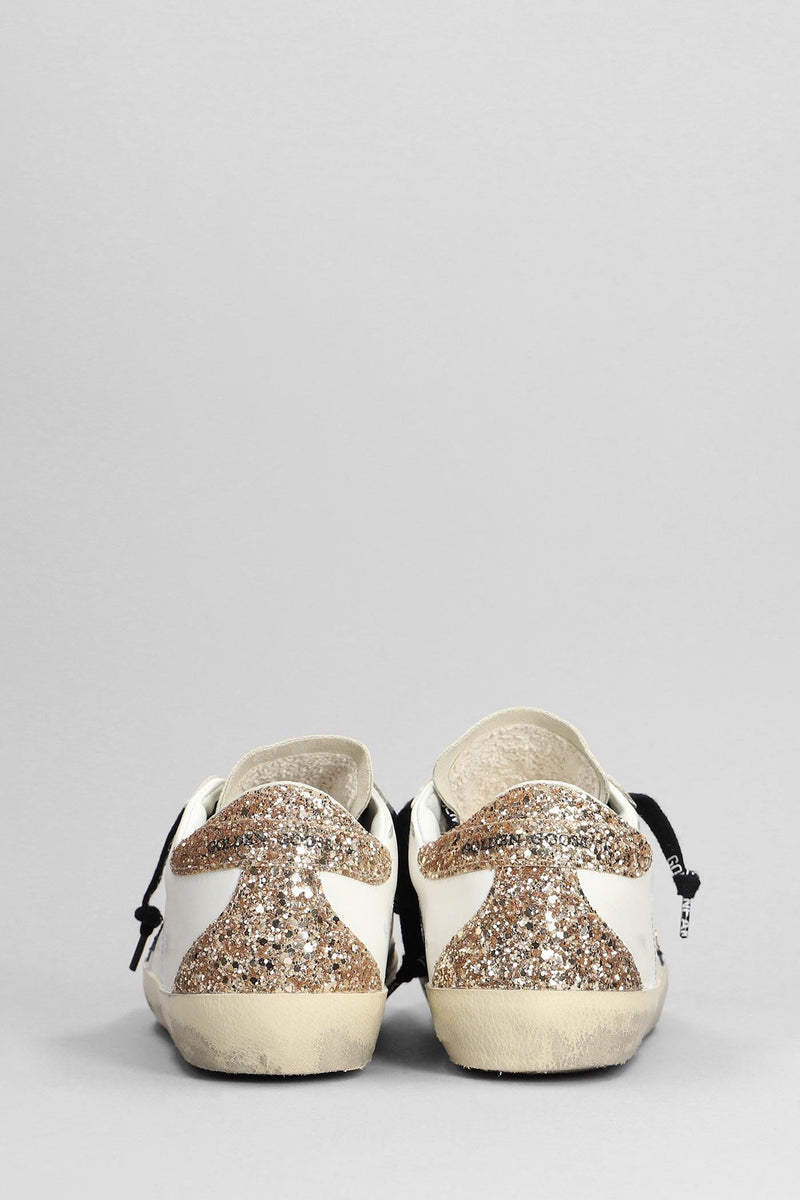 Golden Goose Superstar Sneakers In White Leather - Women - Piano Luigi