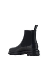 Off-White Combat Chelsea Boots - Men - Piano Luigi