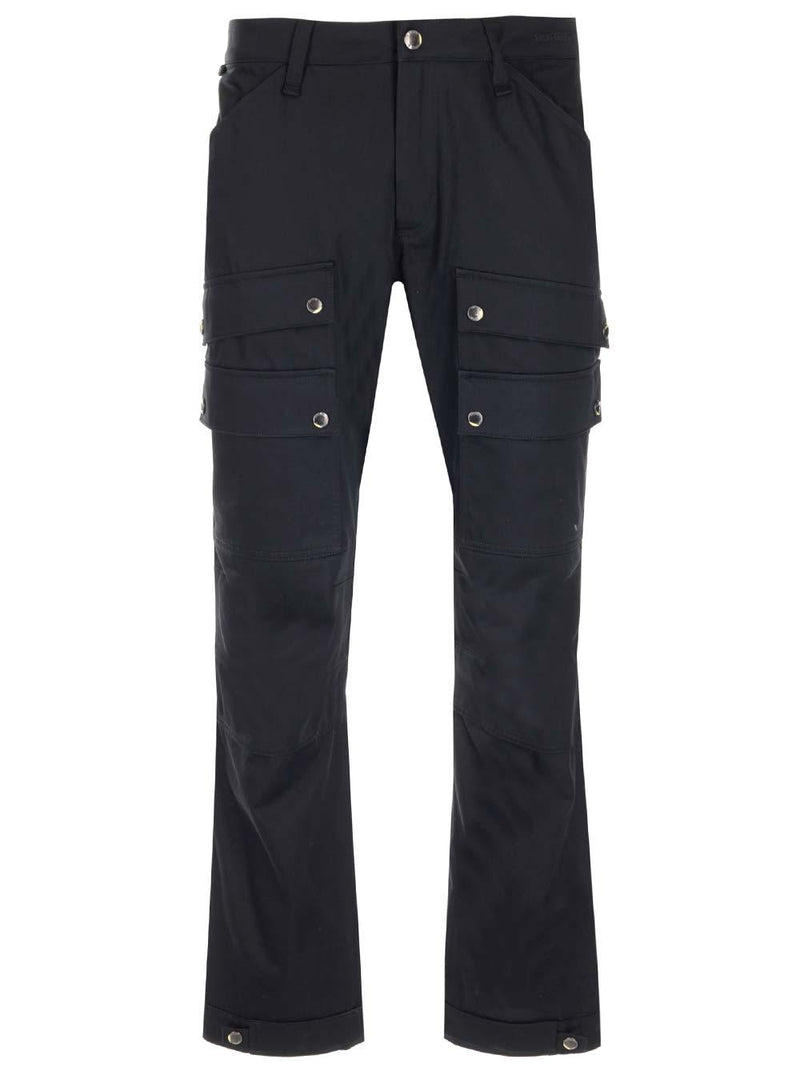 Burberry Cargo Trousers With Embroidered Logo - Men - Piano Luigi