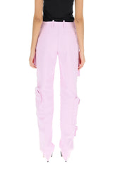 Off-White Gabardine Cargo Pants - Women - Piano Luigi