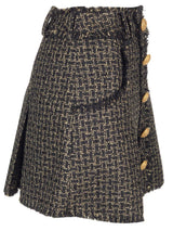 Balmain Tweed Mini Skirt - Women - Piano Luigi