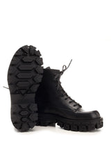 Versace greca Portico Combat Boot - Men - Piano Luigi