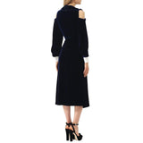 Fendi Velvet Midi Dress - Women - Piano Luigi