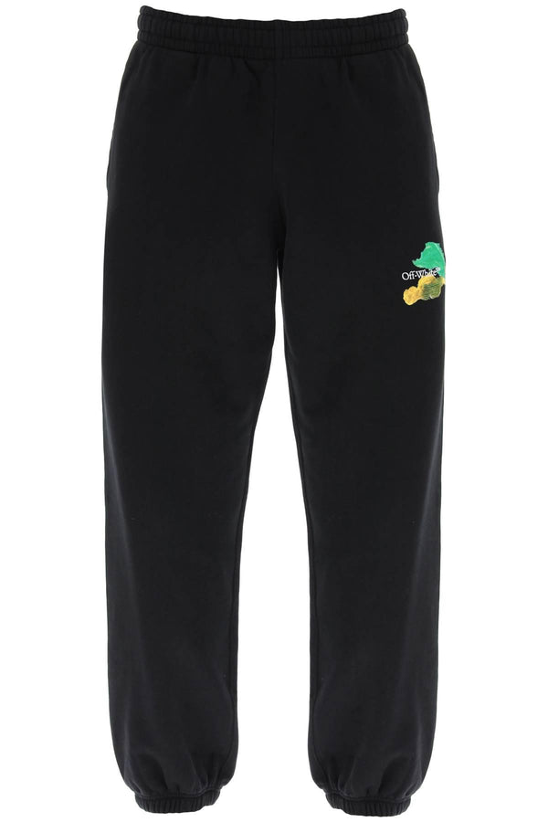 Off-White Brush Arr Sweatpants - Men - Piano Luigi