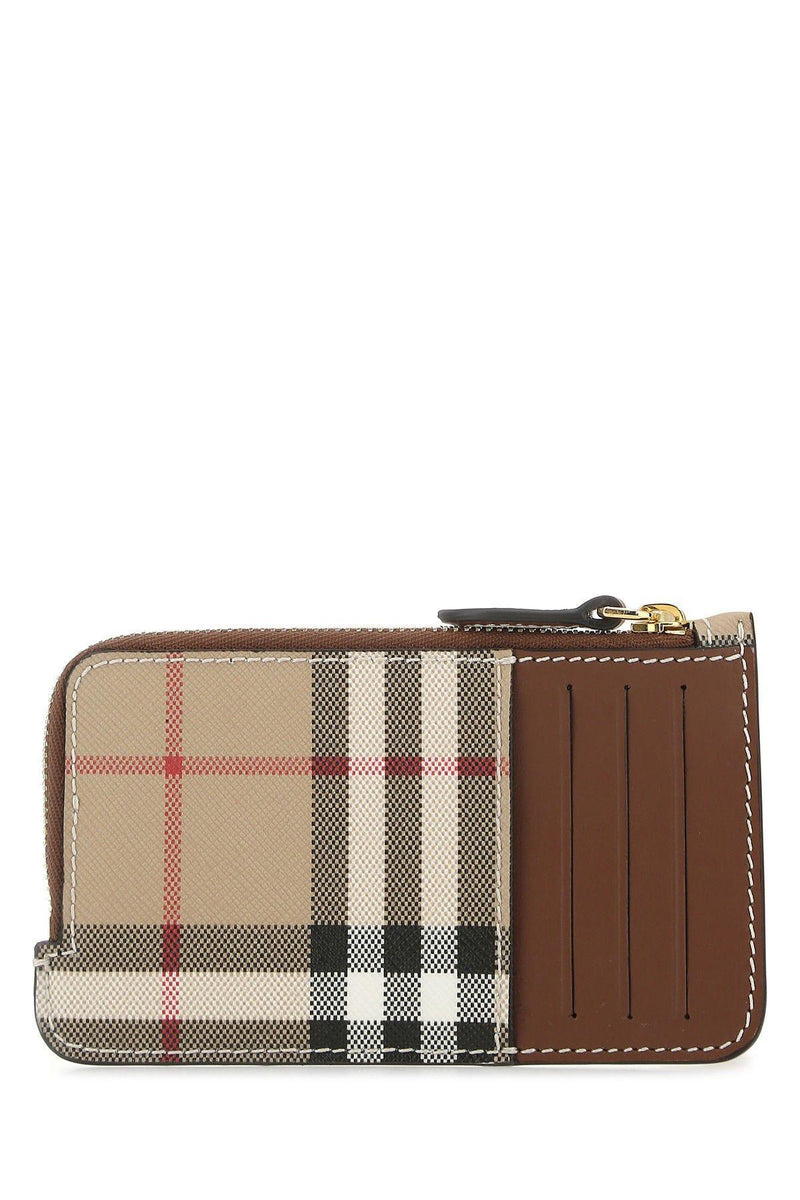 Burberry Printed E-canvas Card Holder - Women - Piano Luigi