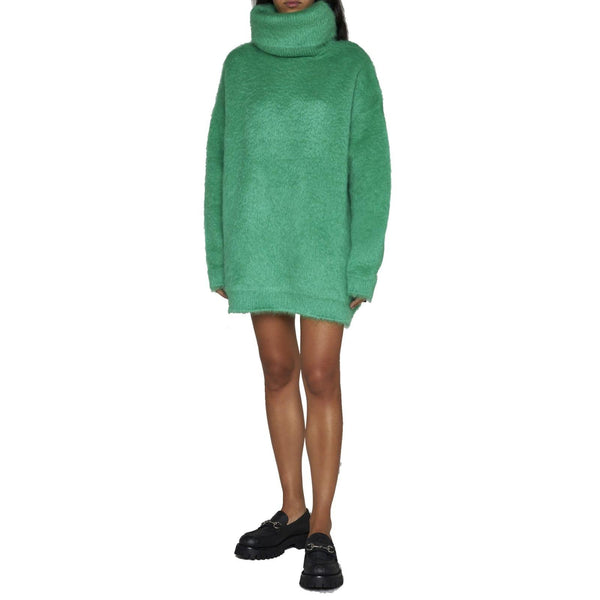Gucci Mohair-blend Mini Sweater Dress - Women - Piano Luigi