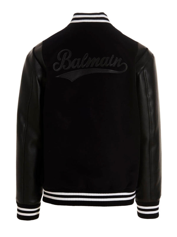 Balmain Wool Bomber Jacket - Men - Piano Luigi