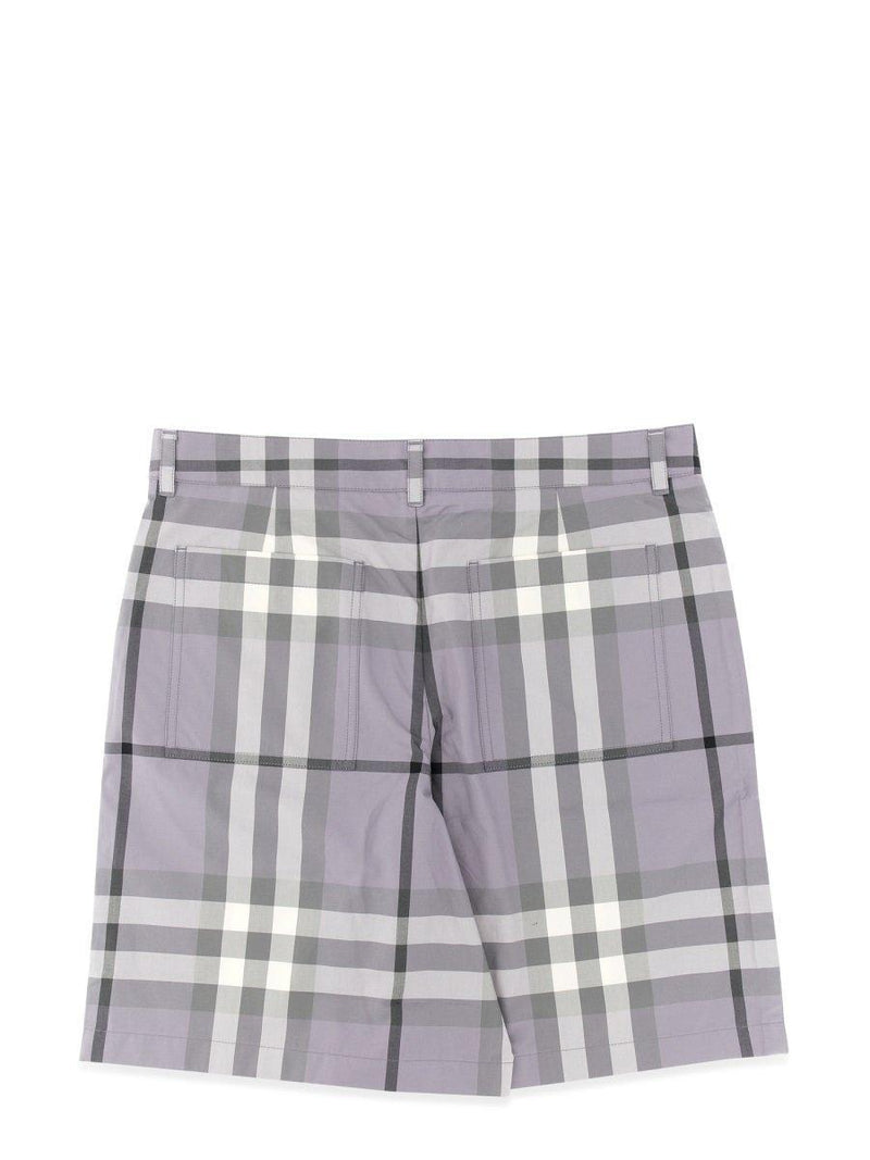 Burberry Check Pattern Bermuda Shorts - Men - Piano Luigi