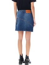 J.W. Anderson Twisted Mini Skirt - Women - Piano Luigi