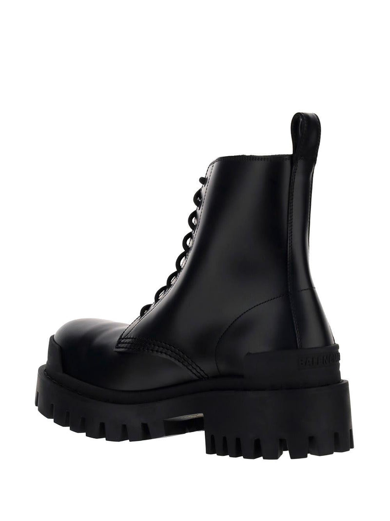 Balenciaga Strike 20mm Lace-up Boot - Women - Piano Luigi