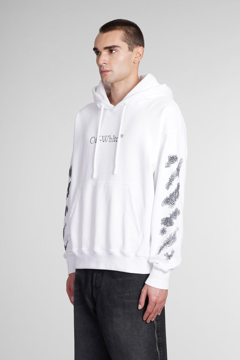 Off-White Sweatshirt In White Cotton - Men - Piano Luigi