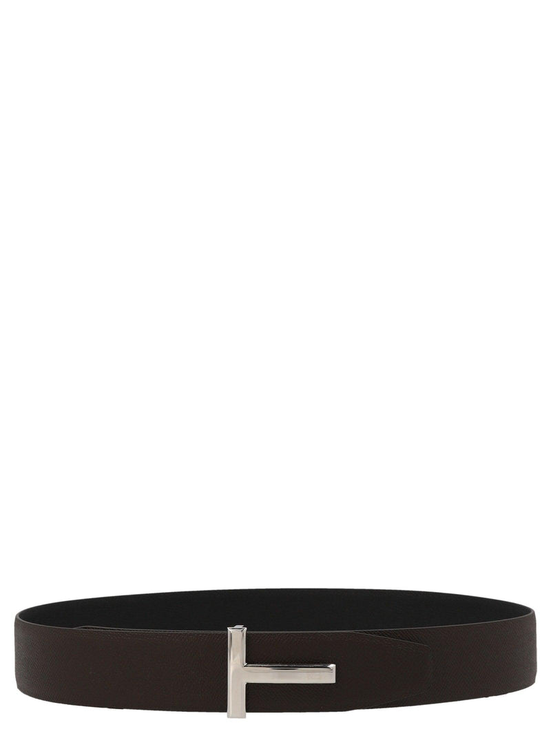 Tom Ford Logo Reversible Belt - Men - Piano Luigi