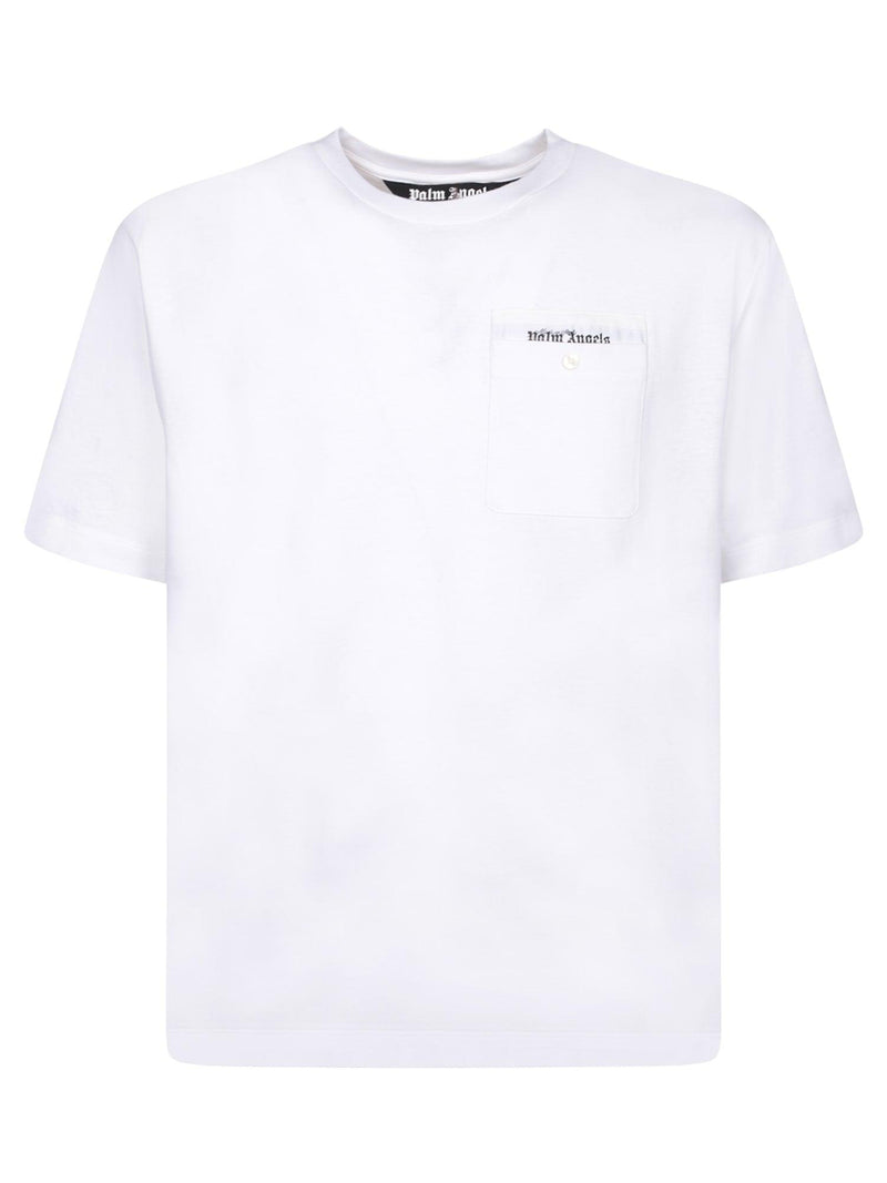 パーム・エンジェルス メンズ Tシャツ トップス Pocket Tailored White T-shirt White-