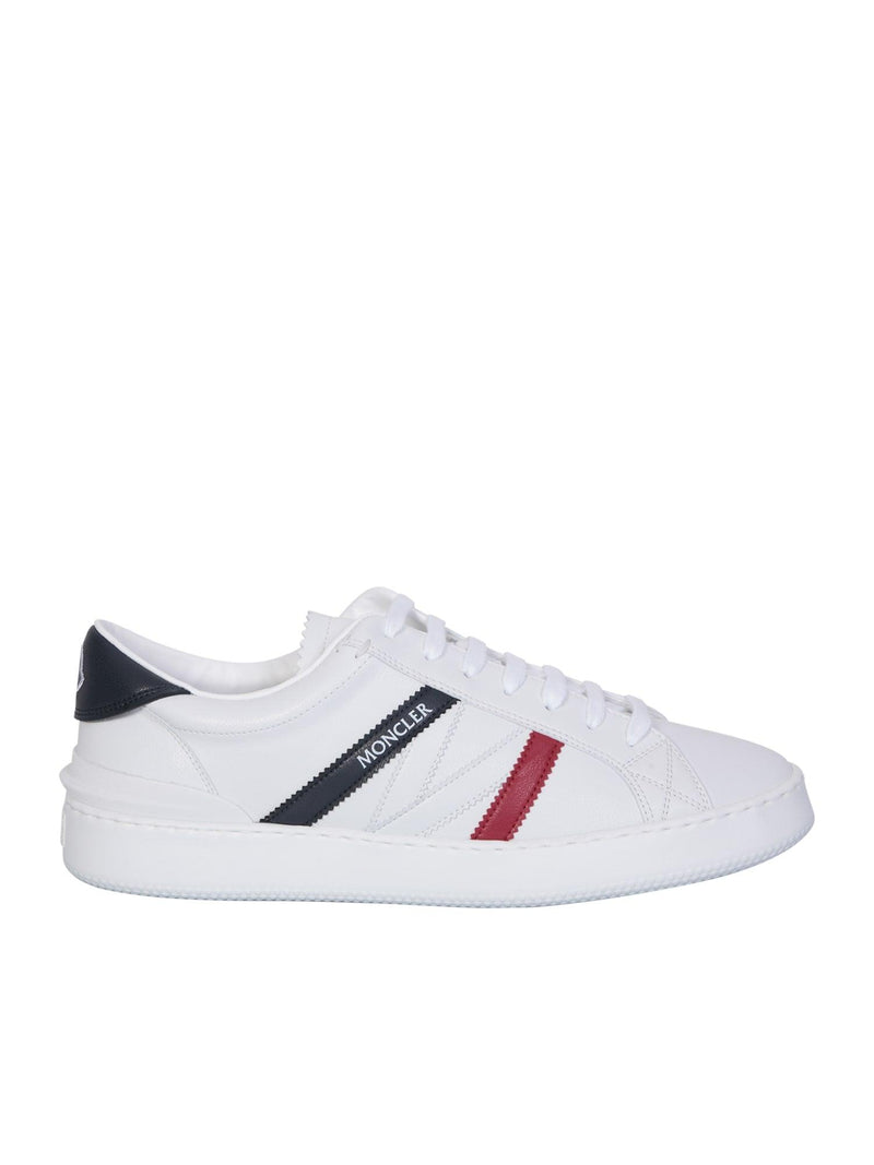 Moncler White Monaco M Sneakers - Men - Piano Luigi