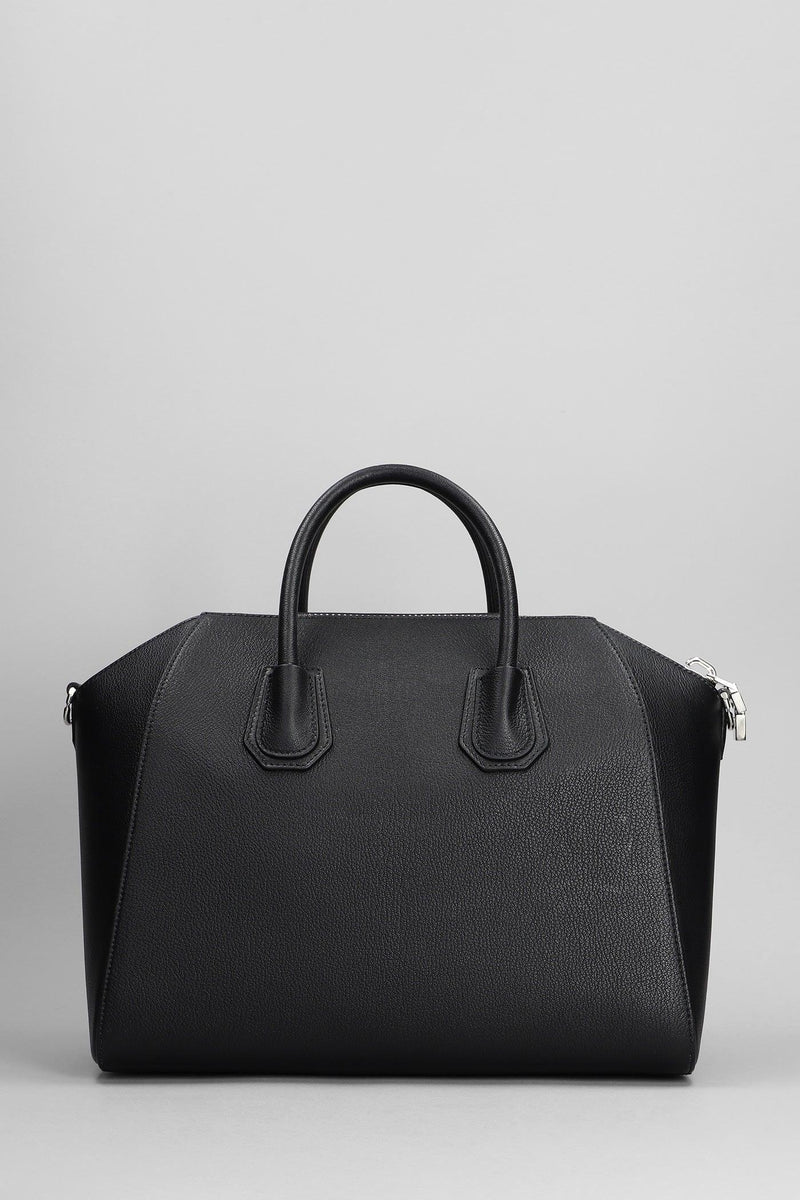 Givenchy Antigona Hand Bag In Black Leather - Women - Piano Luigi