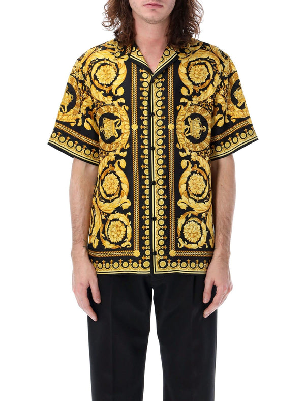 Versace Barocco Silk Shirt - Men - Piano Luigi