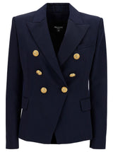 Balmain 6 Btn Wool Jacket - Women - Piano Luigi