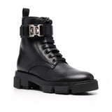 Givenchy Leather Combat Boots - Women - Piano Luigi