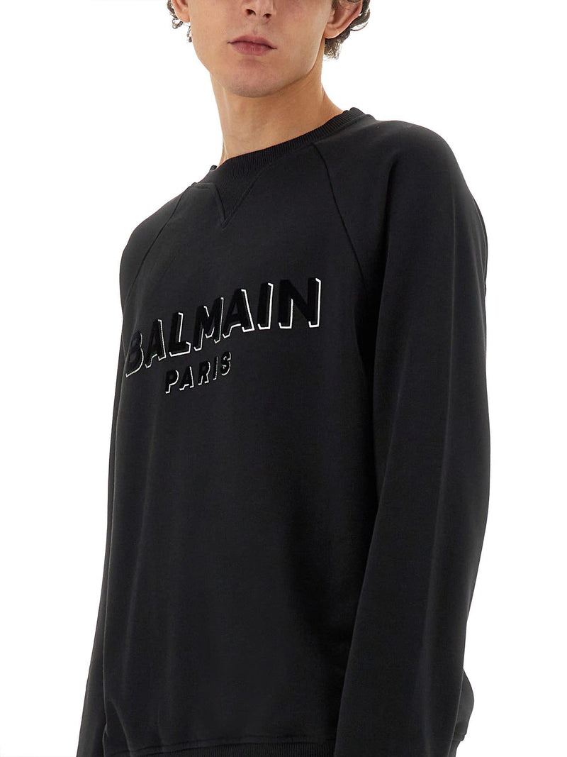 Balmain Sweatshirt With Logo - Men - Piano Luigi