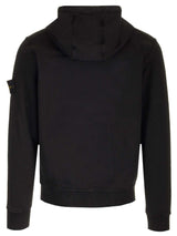 Stone Island Black Hoodie - Men - Piano Luigi