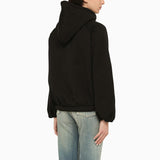 Dsquared2 Black Hoody With Logo - Women - Piano Luigi