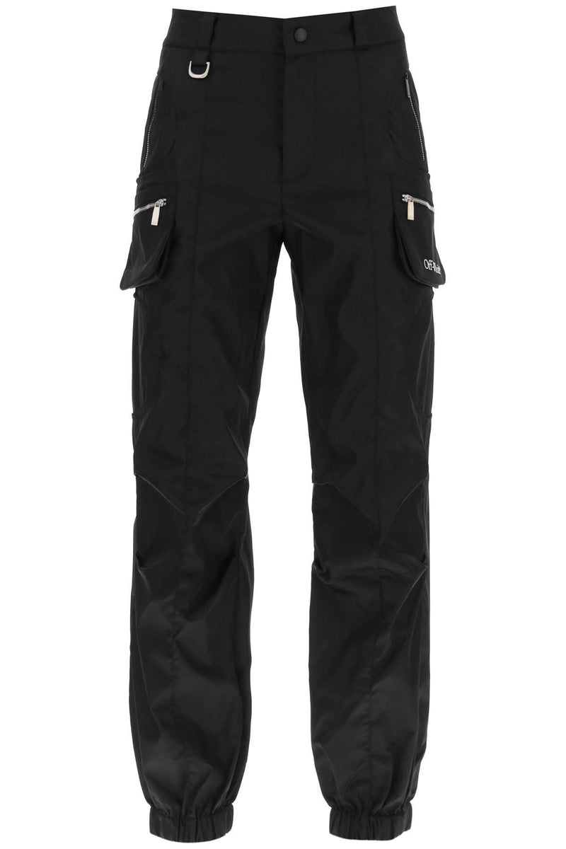 Off-White Black Nylon Pants - Women - Piano Luigi