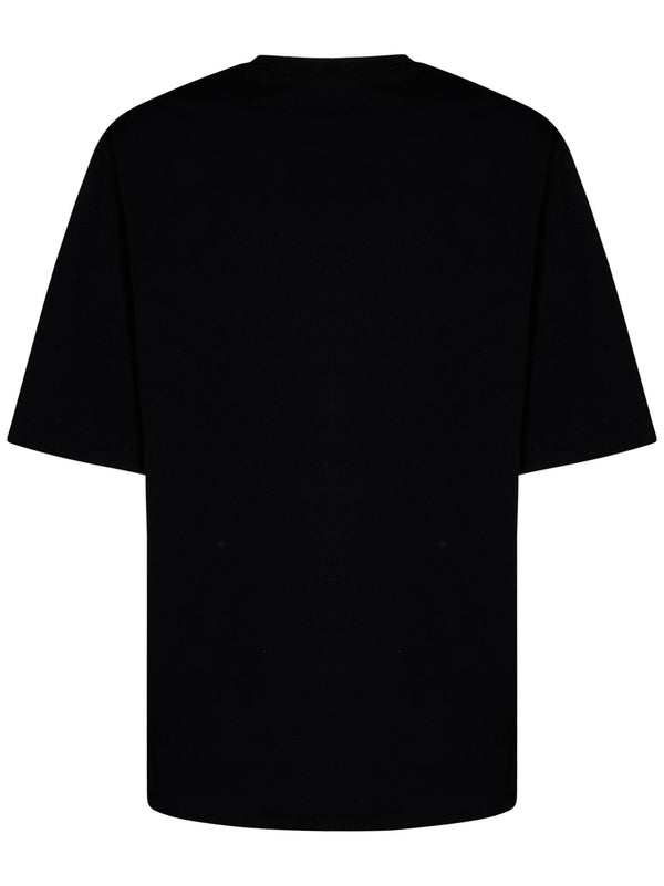 Balmain Black Cotton T-shirt - Men - Piano Luigi