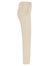 Brunello Cucinelli Stretch Nappa Leather Cigarette Trousers - Women - Piano Luigi