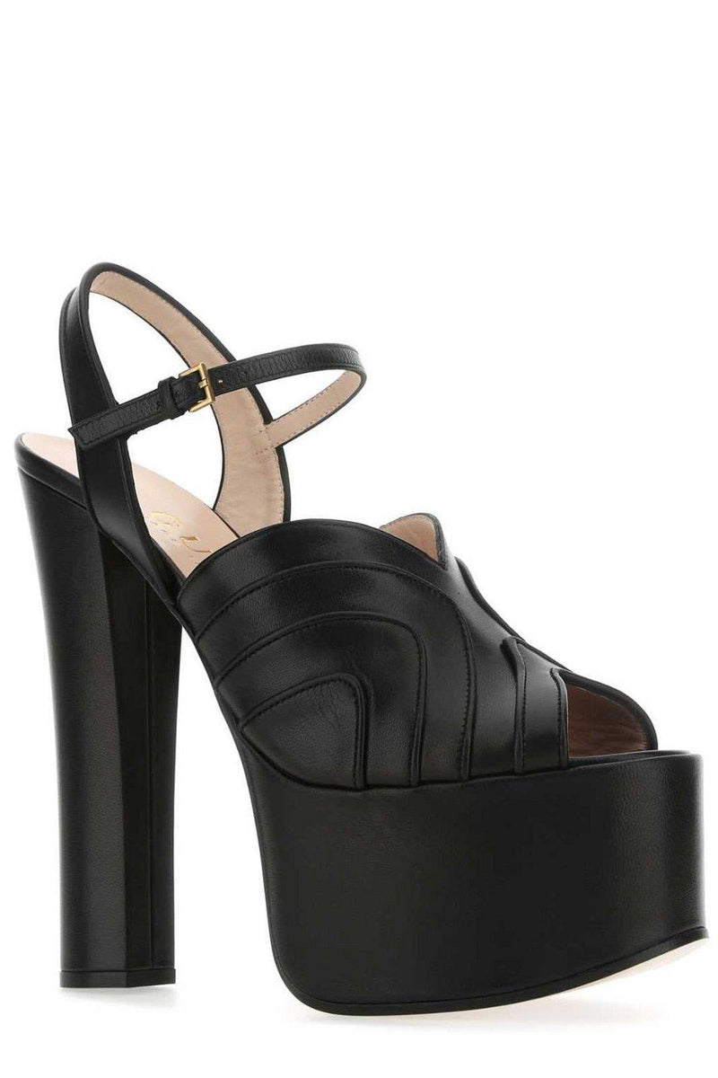 Gucci Slingback Platform Sandals - Women - Piano Luigi