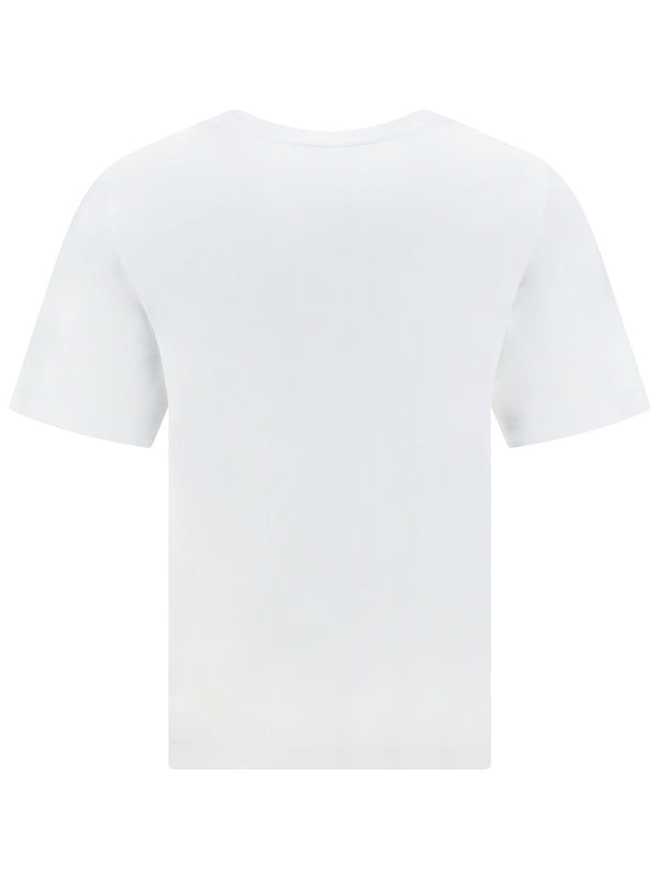 Dsquared2 White Cotton T-shirt - Women - Piano Luigi