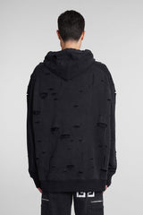 Givenchy Sweatshirt In Black Cotton - Men - Piano Luigi