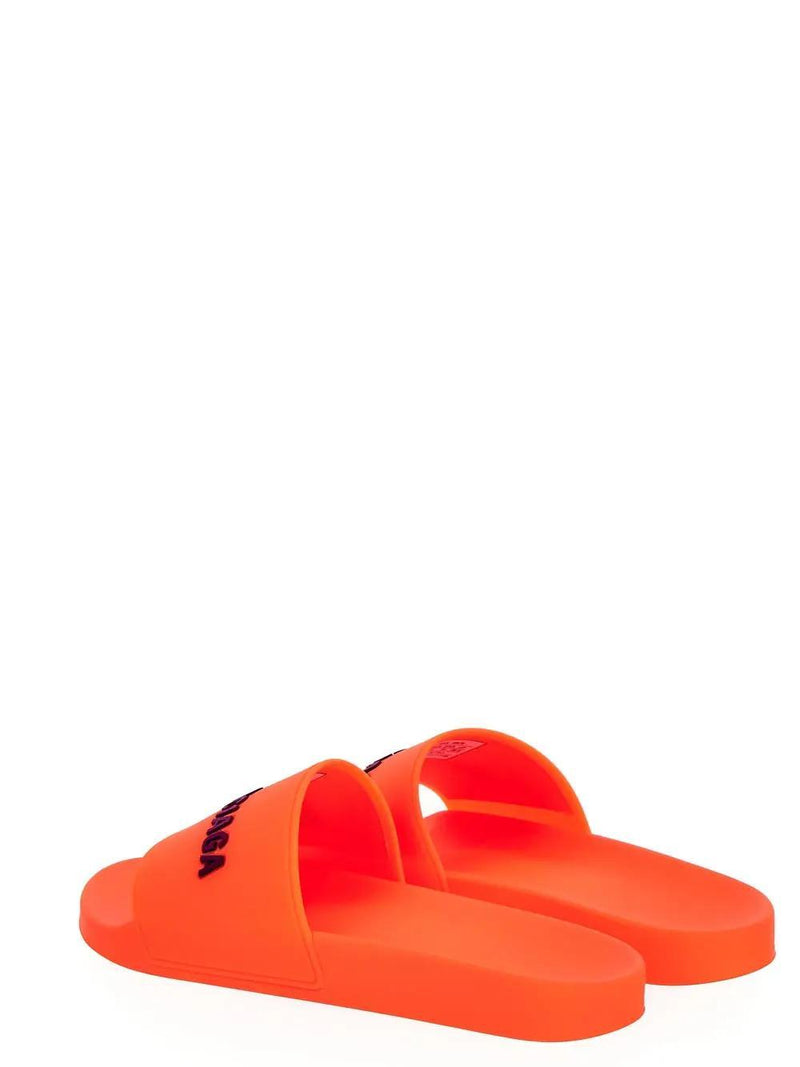 Balenciaga Flats In Orange Rubber/plasic - Men - Piano Luigi