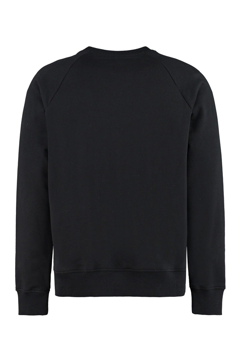 Balmain Logo Detail Cotton Sweatshirt - Men - Piano Luigi