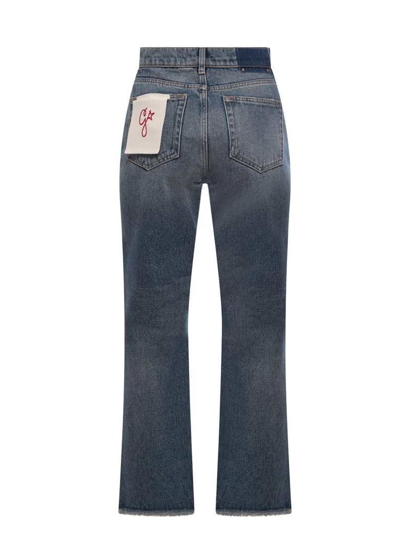 Golden Goose New Cropped Flare Jeans - Women - Piano Luigi