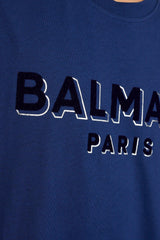 Balmain Logo Printed Crewneck T-shirt - Men - Piano Luigi