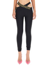 Versace Sport Leggings With Greek Edge - Women - Piano Luigi