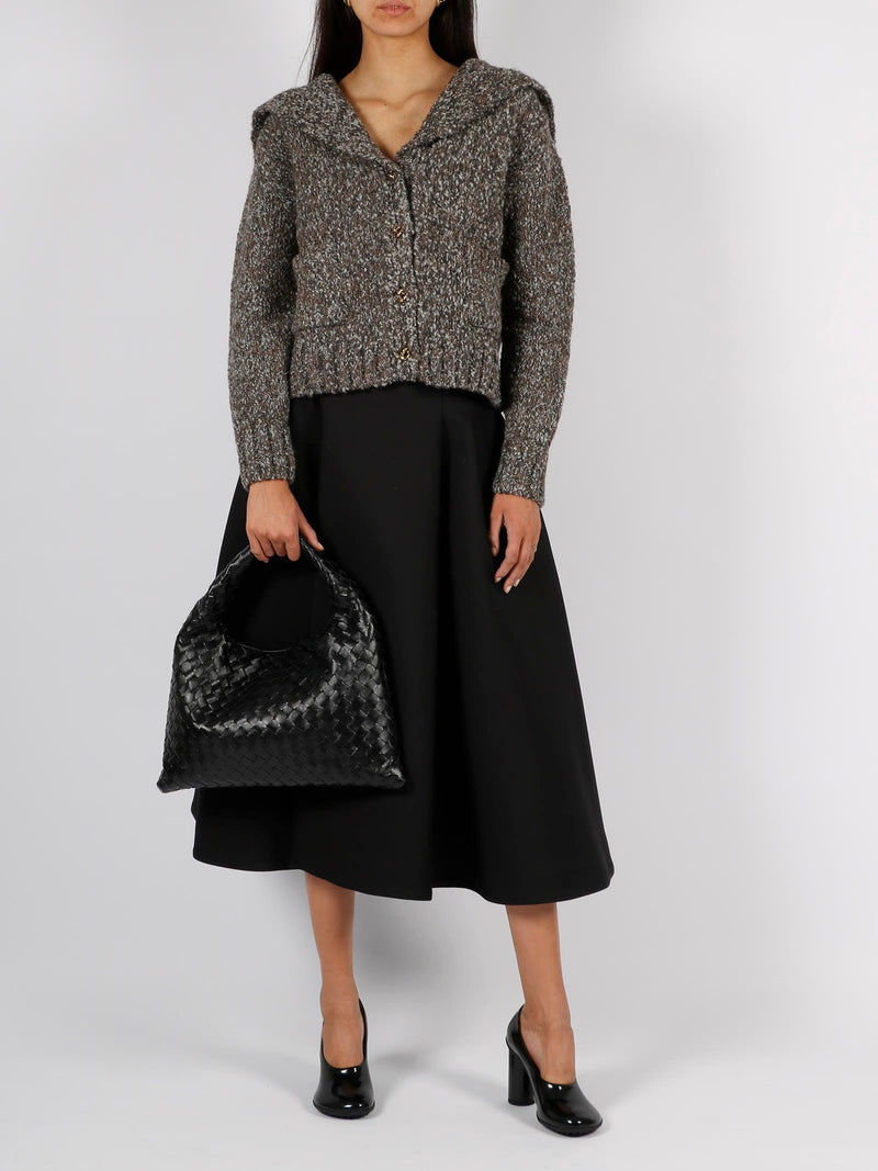 Bottega Veneta Godet Midi Skirt - Women - Piano Luigi