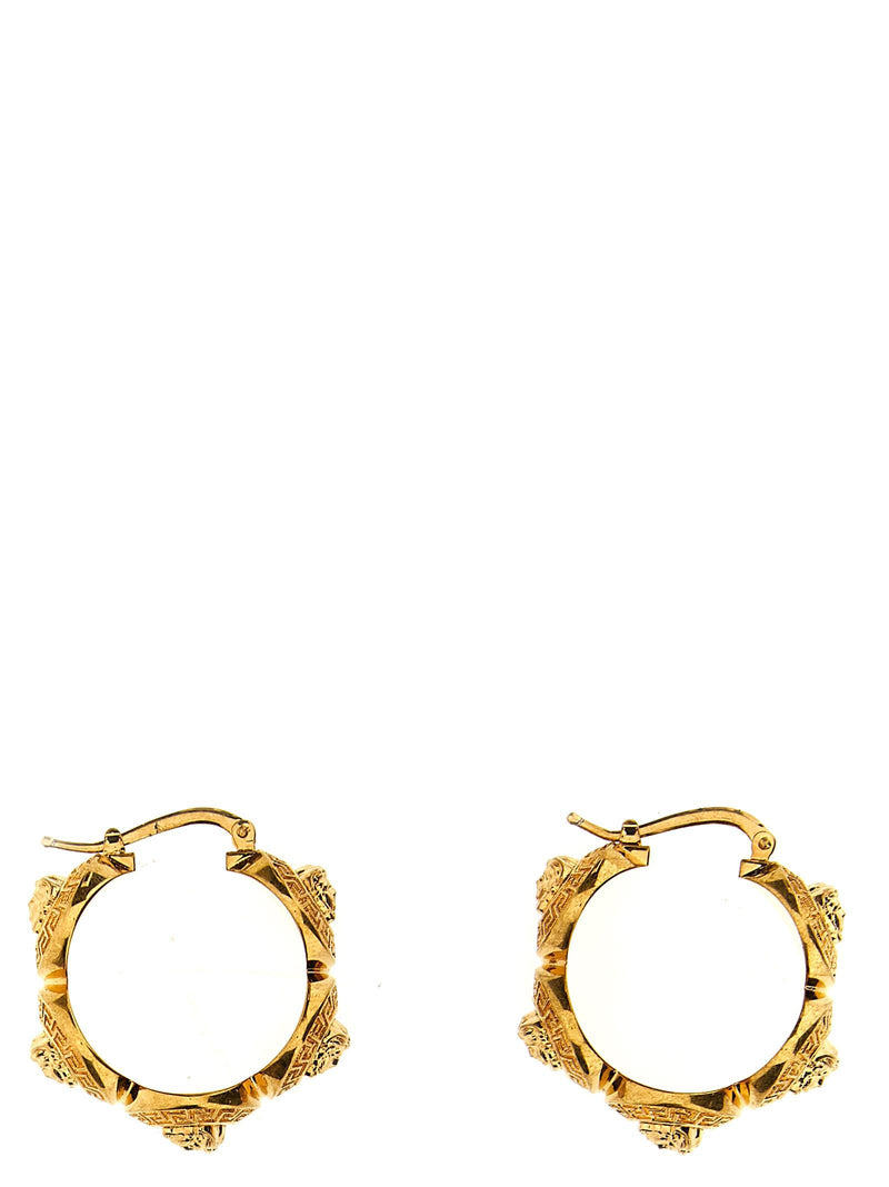 Versace tribute Medusa Earrings - Women - Piano Luigi